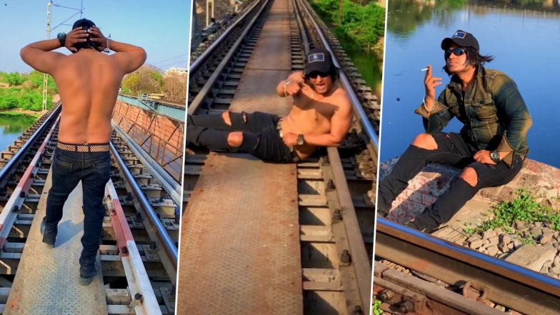 Duplicate Salman Khan: लखनऊ में रेलवे ब्रिज पर वीडियो शूट करने का आरोप, डुप्लीकेट सलमान खान के खिलाफ केस दर्ज- Watch Video