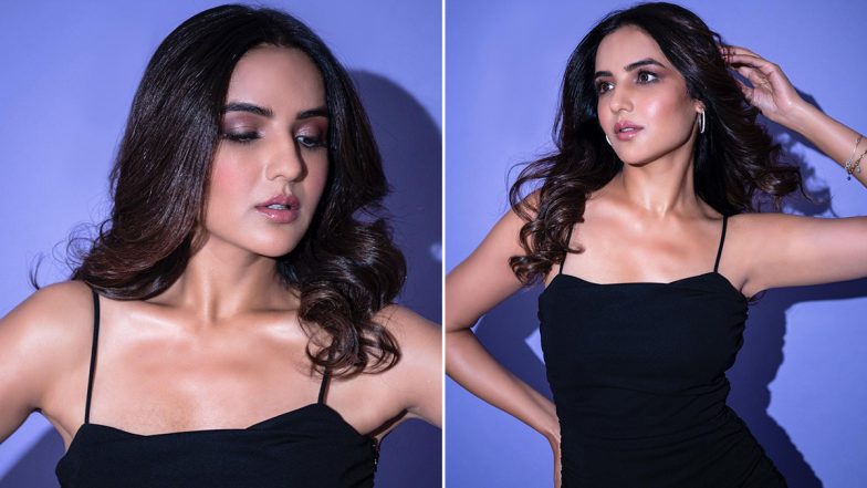 Jasmin Bhasin Hot Photos:&nbsp;जैस्मिन ने हॉट ब्लैक आउटफिट पहन बढ़ाया सोशल मीडिया का पारा, यूजर्स का छूटा पसीना