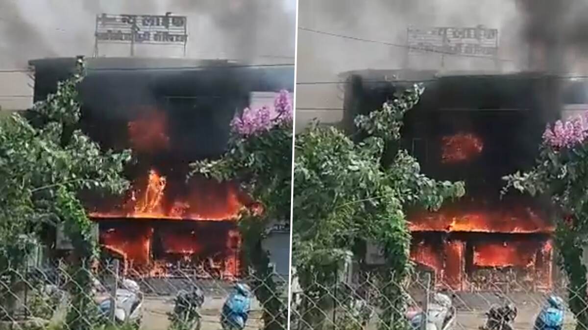 Fir In Jabalpur: मध्य प्रदेश के जबलपुर के न्यू लाइफ मल्टीस्पेशलिटी अस्पताल  में लगी भीषण आग, दमकल की गई गाड़ियां मौके पर | 🇮🇳 LatestLY हिन्दी
