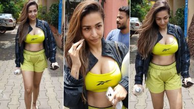 Malaika Arora Hot Video: मलाइका अरोड़ा ने हॉट येल्लो स्पोर्ट्स ब्रा में ढाया कहर, एक्ट्रेस की हॉटनेस देख यूजर्स का धड़का दिल (Watch Video)