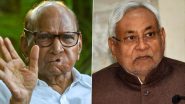 Bihar Politics: शरद पवार ने नीतीश कुमार के हालिया कदम को सराहा, कहा- सहयोगी दलों को खत्म कर रही बीजेपी