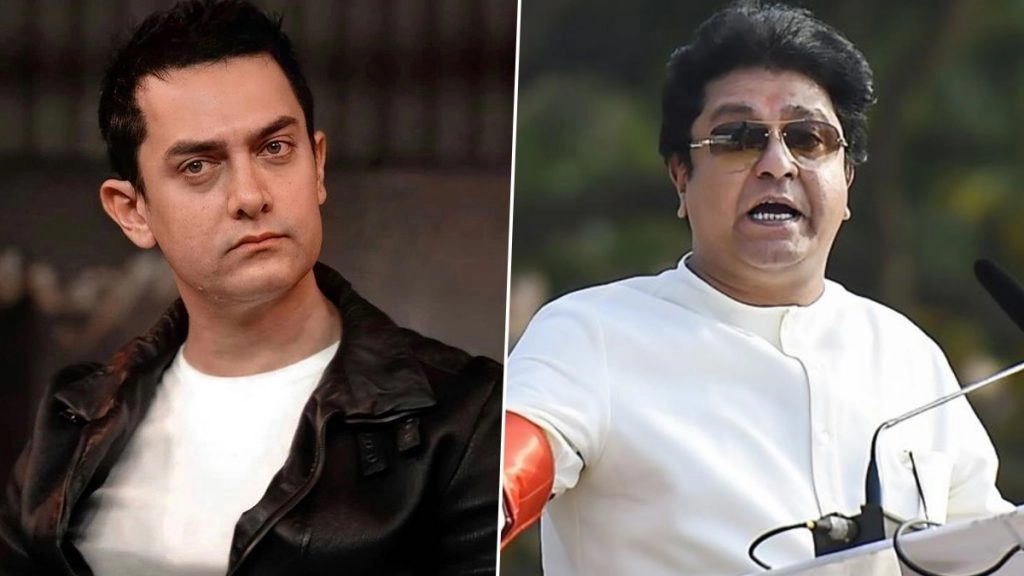 राज ठाकरे से मिलने पहुंचे आमिर खान 