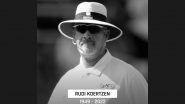 साउथ अफ्रीका के पूर्व अंपायर Rudi Koertzen का कार एक्सीडेंट में निधन, शोक में डूबे फैन्स