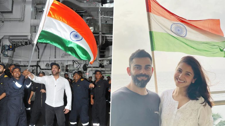 Salman Khan से लेकर Virat Kohli और Anuska Sharma जैसे तमाम सितारों ने मनाया आजादी का जश्न, फहराया तिरंगा