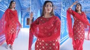 Sapna Choudhary ने लाल सूट पहनकर किया सेक्सी डांस, हरयाणवी डांसर का Video हुआ Viral