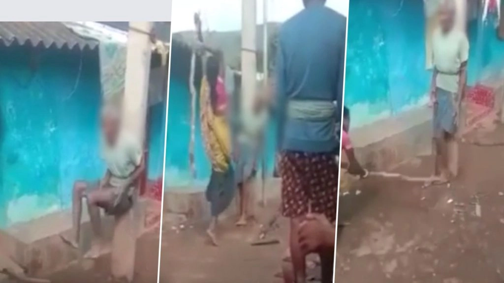 Odisha Shocker: पिता से नाराज बेटे और बहू ने बिजली के खंभे से बांधकर बेरहमी से पीटा, तड़प कर हुई मौत