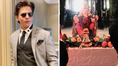 Ganesh Chaturthi 2022: Shah Rukh Khan के घर पर पधारे गणपति बप्पा, किंग खान ने शेयर की खूबसूरत तस्वीर