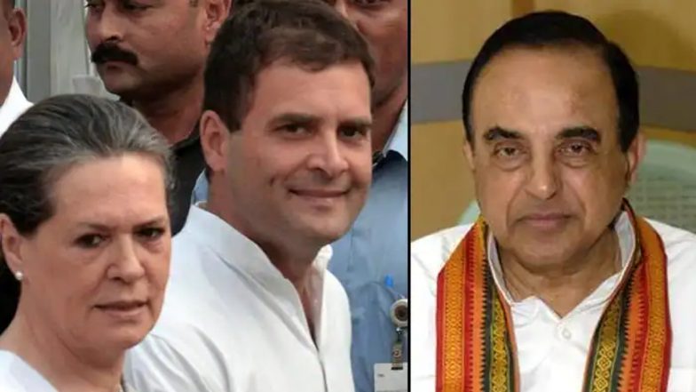 National Herald Case में सोनिया और राहुल गांधी को जेल जाना ही होगा: सुब्रमण्यम स्वामी