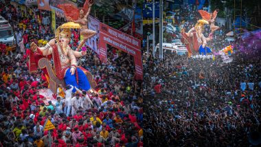 Ganesh Chaturthi 2022: मुंबई में गणपती बाप्पा की चिंचपोकलीचा चिंतामणि मूर्ति की मिली पहली झलक, यहां देखे Photos