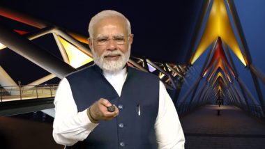 Ahmedabad: PM मोदी ने अहमदाबाद में अटल ब्रिज का किया उद्घाटन, कहा- इसके डिजाइन में पतंग महोत्सव की झलक