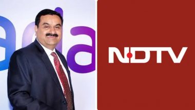 NDTV का सबसे बड़ा शेयरधारक बनने की ओर अडानी समूह, खुली पेशकश में मिले 53 लाख शेयर