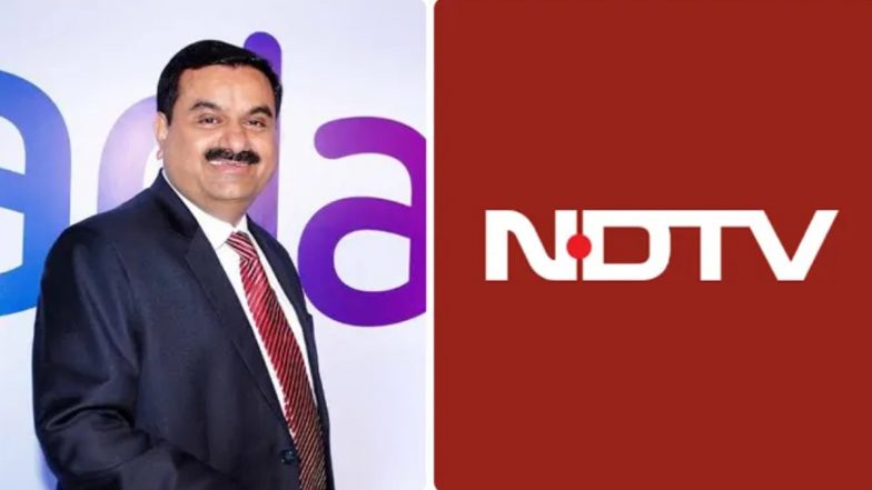 Adani NDTV Deal: एनडीटीवी ने कहा- अडानी ग्रुप को RRPR पर कब्जा करने के लिए सेबी की लेनी होगी मंजूरी!
