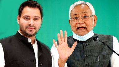 Bihar New Govt Formation: नीतीश  कुमार ने तेजस्वी यादव के साथ राज्यपाल से मुलाकात कर सरकार बनाने का पेश किया दावा