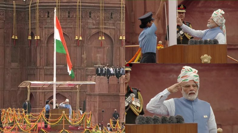 Independence Day 2022: तिरंगा फहराने के बाद पीएम मोदी ने लिया विकसित भारत का प्रण, सामने रखा 25 साल का ब्लूप्रिंट