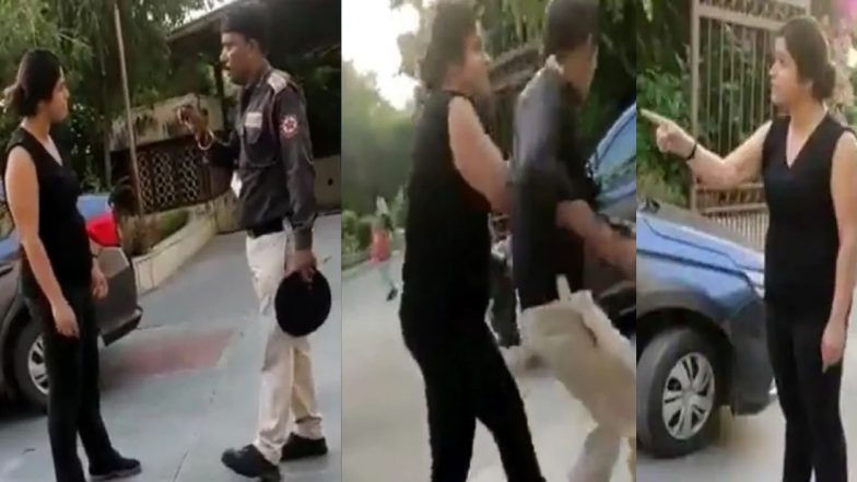 Noida Woman Viral Video: नोएडा की 'गालीबाज' महिला का वीडियो वायरल, गार्ड से की धक्का-मुक्की, पुलिस ने किया गिरफ्तार