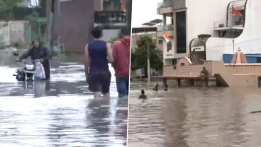 Gujarat: भारी बारिश के बाद सूरत में मीठी खादी के आसपास के बाढ़ जैसे हालात- Video