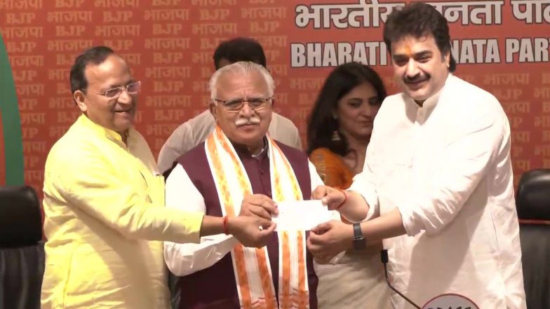 Haryana: कुलदीप बिश्वोई ने थामा बीजेपी का दामन, CM खट्टर भी रहे साथ, कल कांग्रेस MLA का पद छोड़ा था