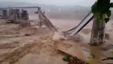 हिमाचल में बारिश से तबाहीः उफान पर नदियां, ताश के पत्तों की तरह ढह गया रेलवे पुल; अब तक 4 की मौत- 15 लापता