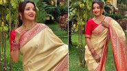 Bhojpuri Actress Monalisa Photos: भोजपुरी एक्ट्रेस मोनालिसा ने जन्माष्टमी के मौके पर दिखाया ट्रेडिशनल अवतार, साड़ी पहनकर बटोर रही हैं वाहवाही