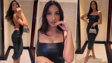 Nora Fatehi Sexy Video: बैकलेस हॉट ब्लैक आउटफिल में नोरा का दिखा ग्लैमरस अवतार, यूजर्स का दिल हुआ धक-धक
