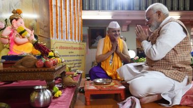 Ganesh Chaturthi 2022: पीएम मोदी ने देशवासियों को दी गणेश चतुर्थी की शुभकामनाएं, शेयर की यह तस्वीर