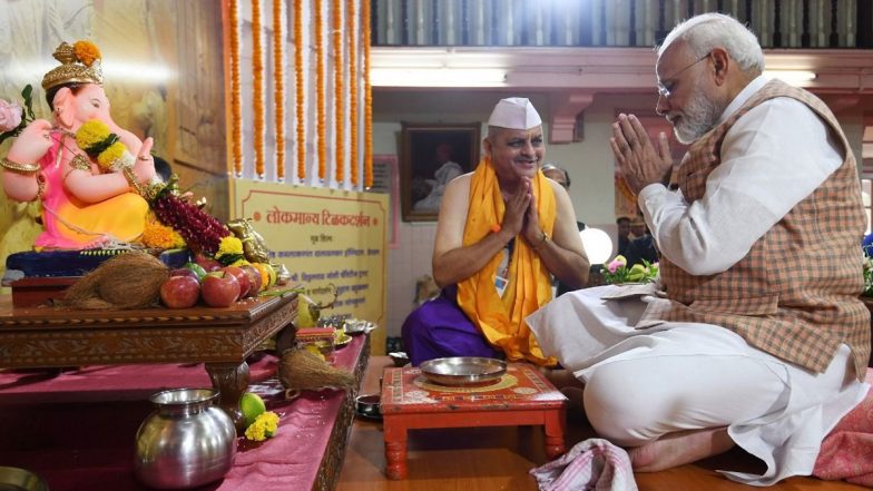 Ganesh Chaturthi 2022: पीएम मोदी ने देशवासियों को दी गणेश चतुर्थी की शुभकामनाएं, शेयर की यह तस्वीर