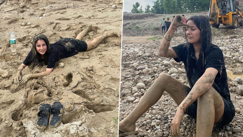 Shehnaaz Gill Viral Photos: खुद पर मिट्टी लपेटते नजर आईं शहनाज गिल, यूजर्स बोले-इसे कहते हैं डाउन टू अर्थ