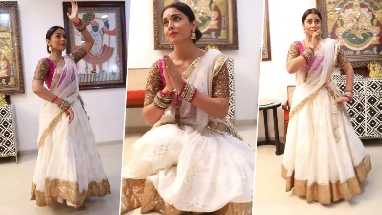 Janmashtami Special Video: कृष्णा भक्ति में लीन Shriya Saran ने किया शानदार डांस, वीडियो में दिखा गजब का परफॉर्मेंस 