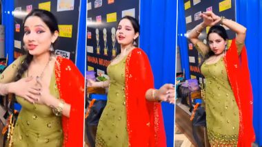 हरियाणवी डांसर Sunita Baby ने पंजाबी सूट पहनकर किया सेक्सी डांस, गजब के अंदाज में लचकाती दिखी कमर (Watch Video)