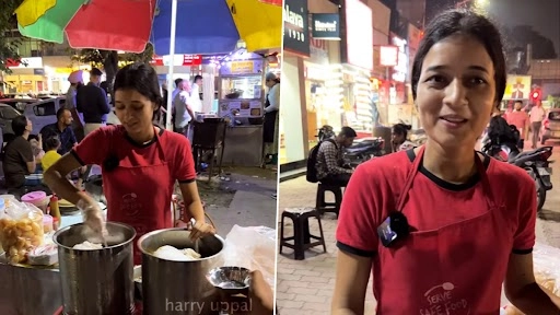 अपने एज्यूकेशन के लिए ये लड़की बेचती है पानी पूरी, वीडियो देख लोग हुए इंस्पायर्ड