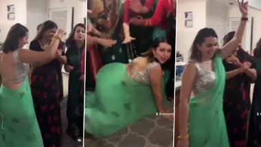 Bhabhi Dance Dhamaka: काला चश्मा गाने पर भाभियों ने साड़ी पहनकर किया धमाकेदार डांस, स्टेप्स से इंटरनेट पर लगाई आग