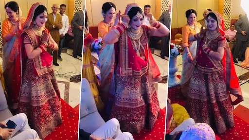Bride Dance: दुल्हन ने दूल्हे का स्वागत करने के लिए किया 'सइयां सुपरस्टार' गाने पर डांस, देखें वीडियो