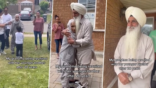 20 साल बाद बहन मिली छोटे भाई से, दोनों का रियूनियन देख आए नेटिज़न्स की आंखों में आंसू 