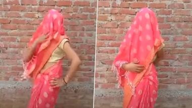 Desi Bhabhi Dance: देसी भाभी ने हरयाणवी गाने पर मटकाई जबरदस्त कमर, डांस से लगाई आग
