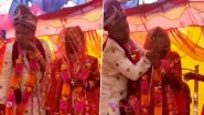 Viral Video: दुल्हा और दुल्हन ने एक-दूसरे को जबरदस्ती खिलाए 'लड्डू', दोनों में हो गया जोरदार झगड़ा, देखें वीडियो