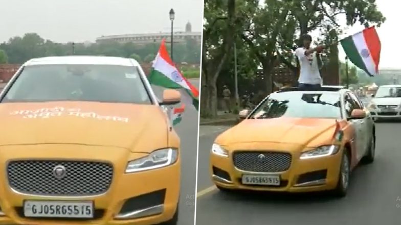 Har Ghar Tiranga Theme Car: गुजरात के युवक ने हर घर तिरंगे की थीम पर सजाई कार, 2 लाख रुपये किए खर्च- Watch Video