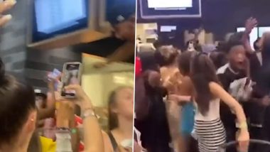 Viral Video: 50 युवाओं के गिरोह ने नॉटिंघम सिटी में McDonald's पर बोला धावा, खाने की चीजों और सॉफ्ट ड्रिंक्स पर किया हाथ साफ