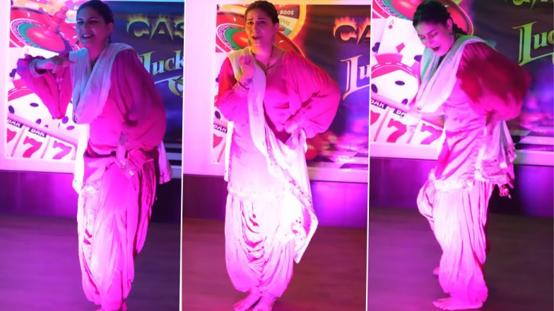 Sapna Choudhary Dance Video: सपना चौधरी ने हरयाणवी गाने पर किया धमाकेदार डांस, हॉट वीडियो हुआ Viral