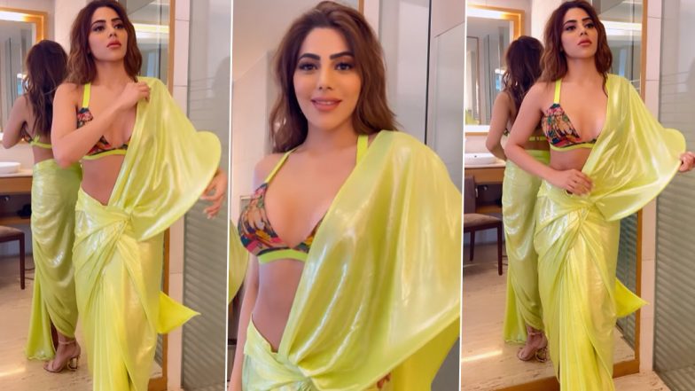 Nikki Tamboli Hot Video: टीवी एक्ट्रेस निक्की का बोल्ड वीडियो हुआ वायरल, देसी भाभी लुक में आई नजर