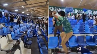 पाकिस्तान-अफगानिस्तान मैच में प्रशंसकों के बीच झड़प के बाद यूएई ने दी कार्रवाई की चेतावनी