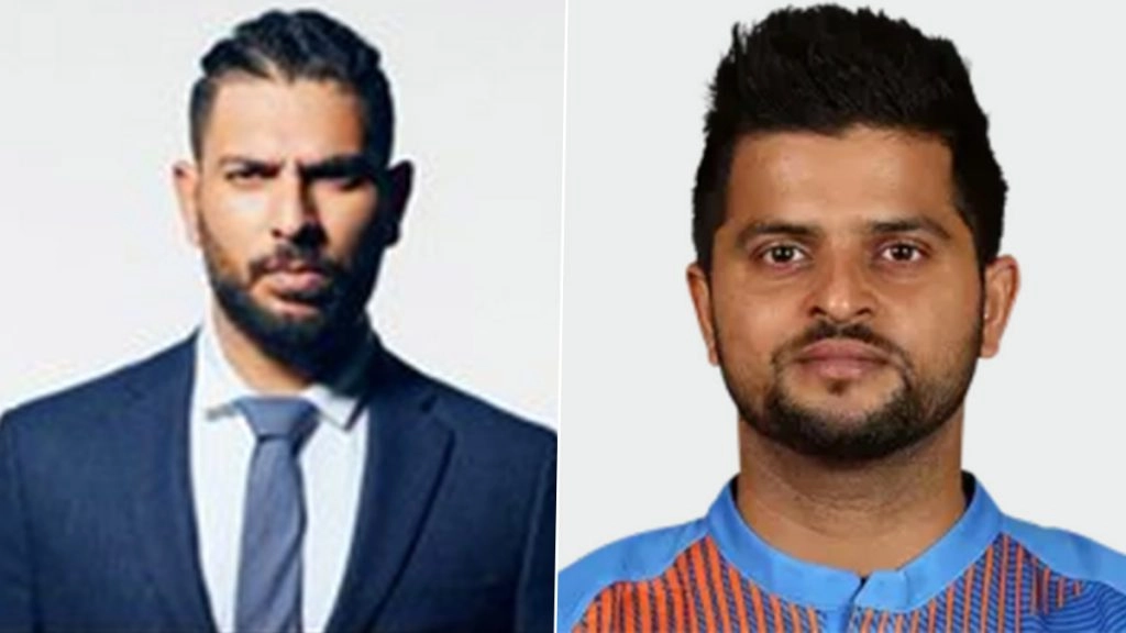 विश्व कप विजेता युवराज सिंह, सुरेश रैना ने लोगों से दिल्ली हाफ मैराथन में भाग लेने का किया आग्रह