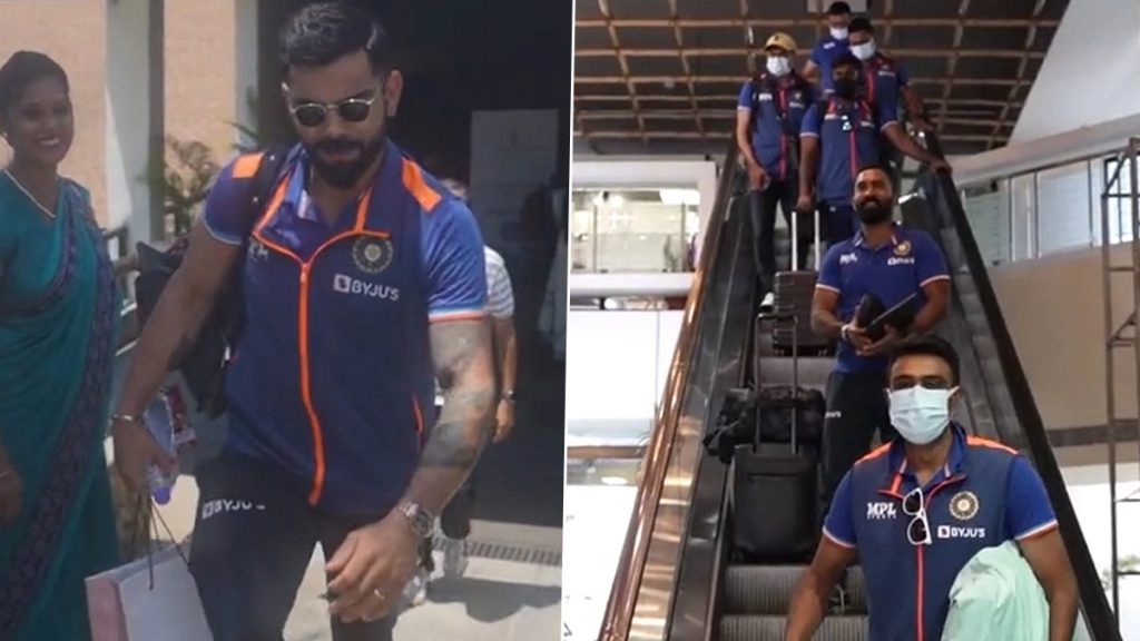 दक्षिण अफ्रीका के साथ पहले मुक़ाबले में जीत के बाद भारतीय टीम पहुची गुवाहटी