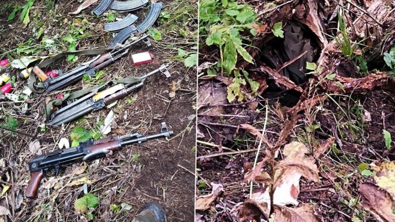 Kashmir: कश्मीर में भारतीय सेना और JKP द्वारा संचालित ऑपरेशन JT के तहत भारी मात्रा में हथियार और गोला-बारूद बरामद