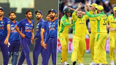 India vs Australia 1st T20I 2022 Live Score Updates: हार्दिक और राहुल के अर्धशतक, भारत ने आस्ट्रेलिया को दिया 209 रन का लक्ष्य