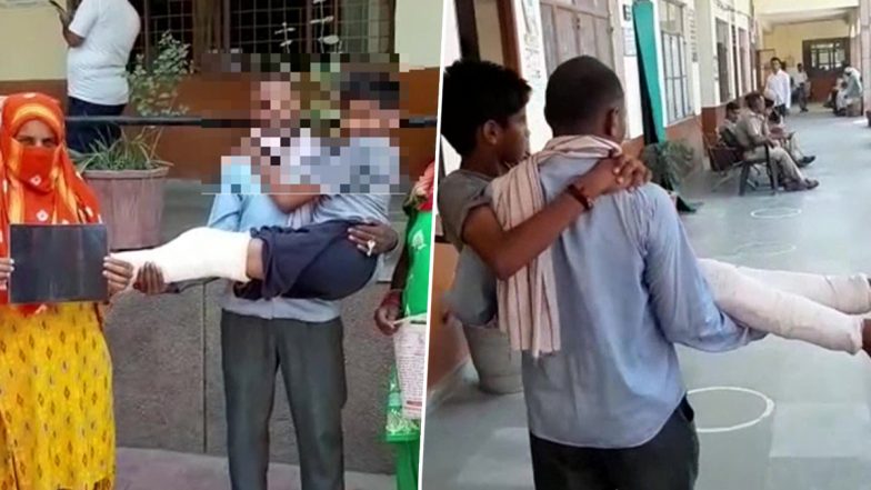 UP: परिवार ने प्रिंसिपल पर लगाया बच्चे को बुरी तरह से पीटने का आरोप, मेडिकल रिपोर्ट्स में हुई फ्रैक्चर की पुष्टि