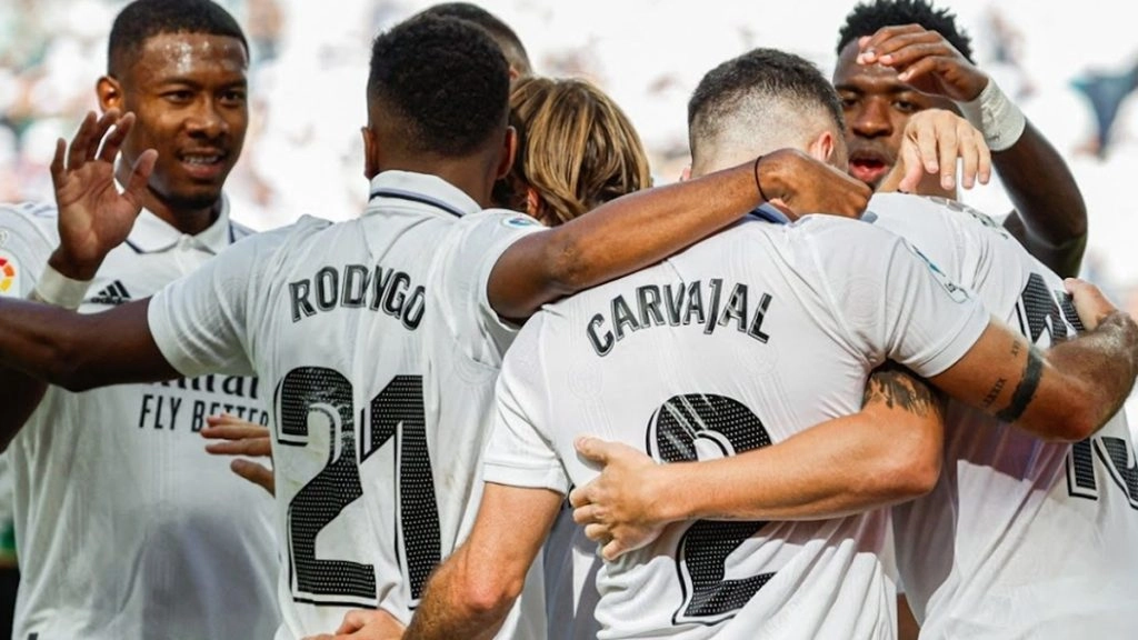 La Liga : रियाल मैड्रिड ने बेटिस को 2-1 से हराया