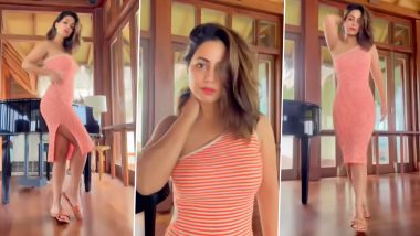 Hina Khan Hot Video: हिना खान ने हॉट बॉडीकॉन पहन बढ़ाया सोशल मीडिया का पारा, एक्ट्रेस की सेक्सी अदाएं देख यूजर्स के उड़े होश