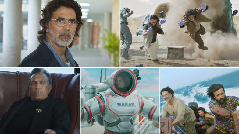 Ram Setu Teaser: रिलीज डेट के साथ फिल्म 'राम सेतु' का शानदार टीजर हुआ रिलीज, पुरातन सेतु को बचाने की जद्दोजहद में नजर आए Akshay Kumar (Watch Teaser)