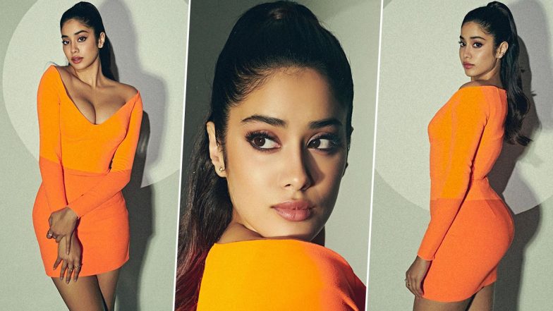 Janhvi Kapoor ने अपनी हॉटनेस से फिर बढ़ाया सोशल मीडिया का पारा, एक्ट्रेस की कातिलाना अदाएं देख यूजर्स को उड़े होश (See Pcs)