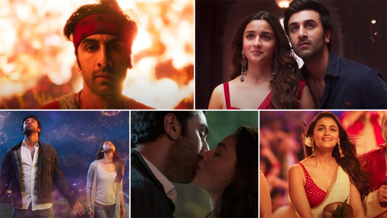 Brahmastra Rasiya Song: फिल्म 'ब्रम्हास्त्र' का नया गाना 'रसिया' हुआ रिलीज, एक दूसरे में डूबे दिखे Ranbir Kapoor-Alia Bhatt